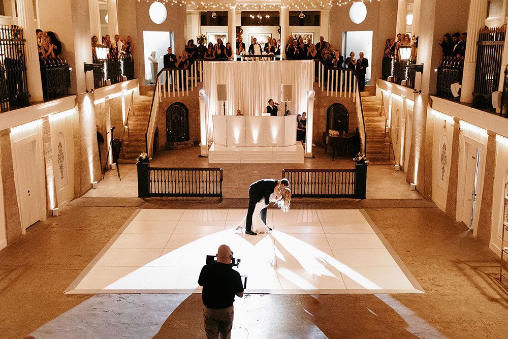 First dance in the Historic Pool of the Lightner Museum