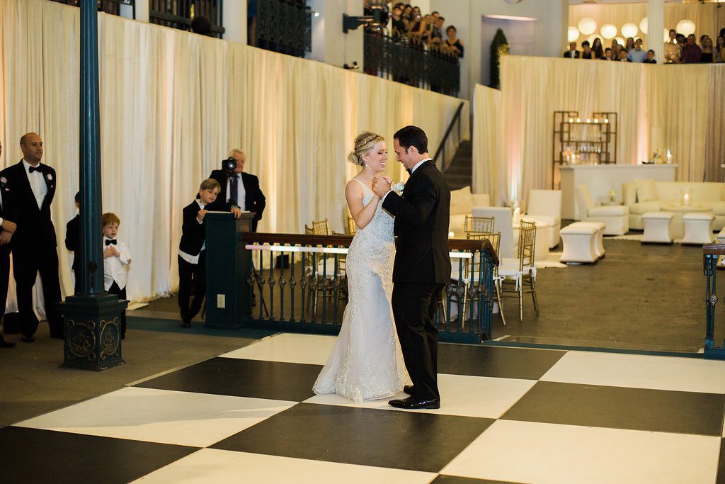 First Dance | Lightner Museum Wedding Reception | Vintage Modern Wedding in St. Augustine Florida