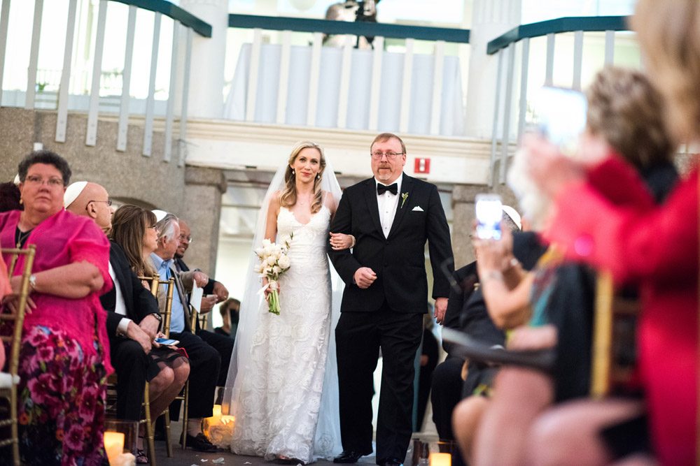 Wedding ceremony at the Lightner Museum | Kristen and Mike | A Love Story Written in the Stars