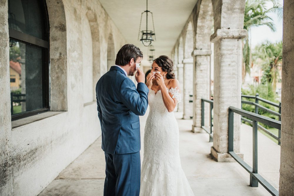 First look | Brooke + Blake | A Magical St. Augustine Wedding at the Lightner Museum