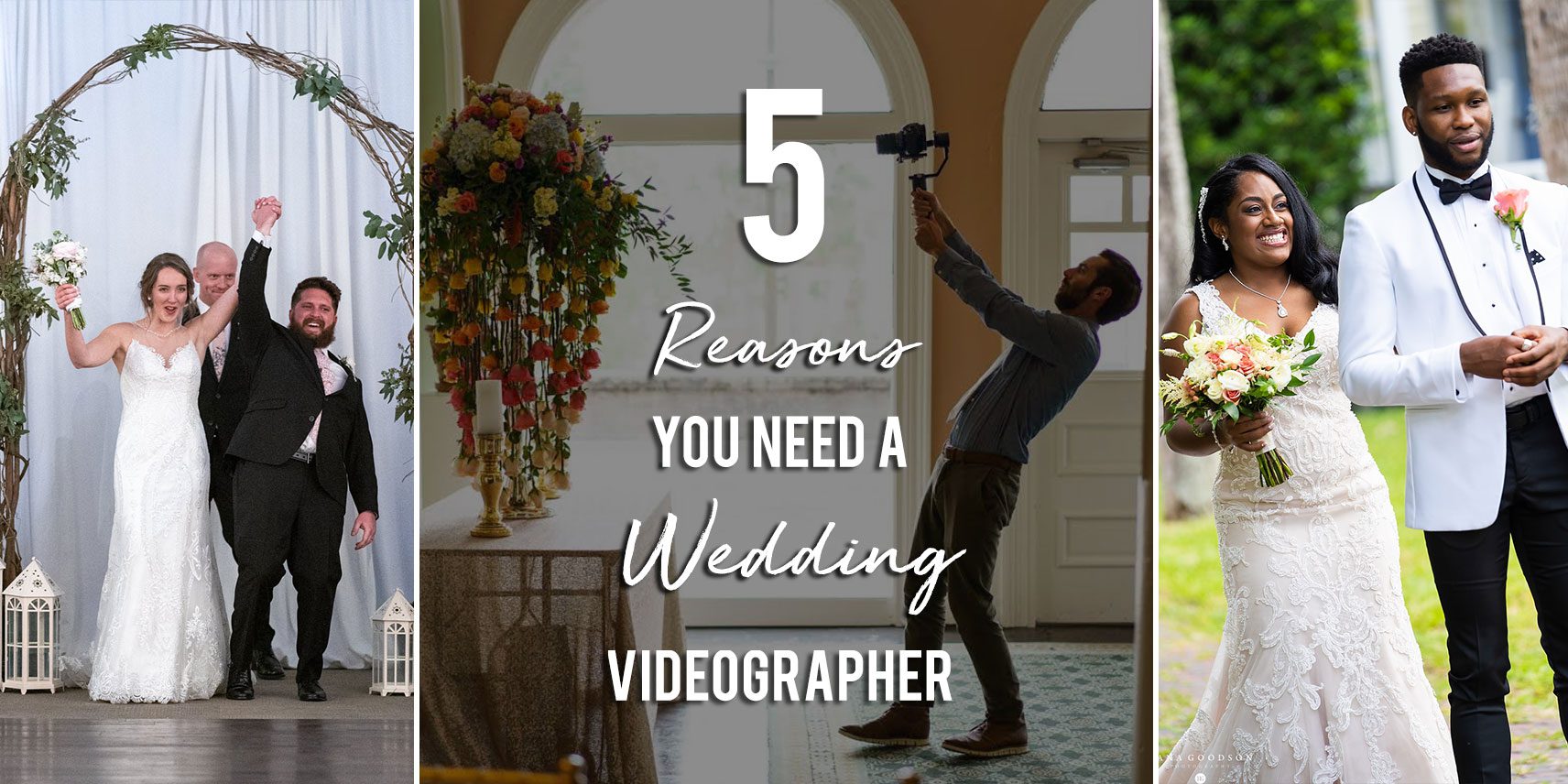 5 Reasons You Need a Wedding Videographer Featured Image