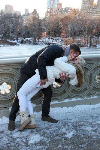 New York City Wedding Proposal in Central Park