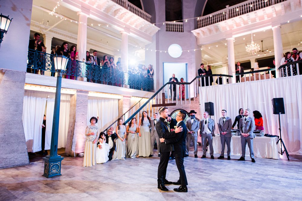 Carlson and Paul's wedding at the Lightner Museum in St. Augustine | LGBTQ friendly wedding venues in Florida