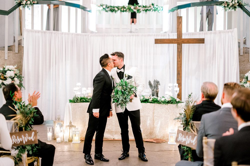 LGBTQ friendly wedding venue | Carlson and Paul's wedding at the Lightner Museum in St. Augustine | LGBTQ friendly wedding venues in Florida