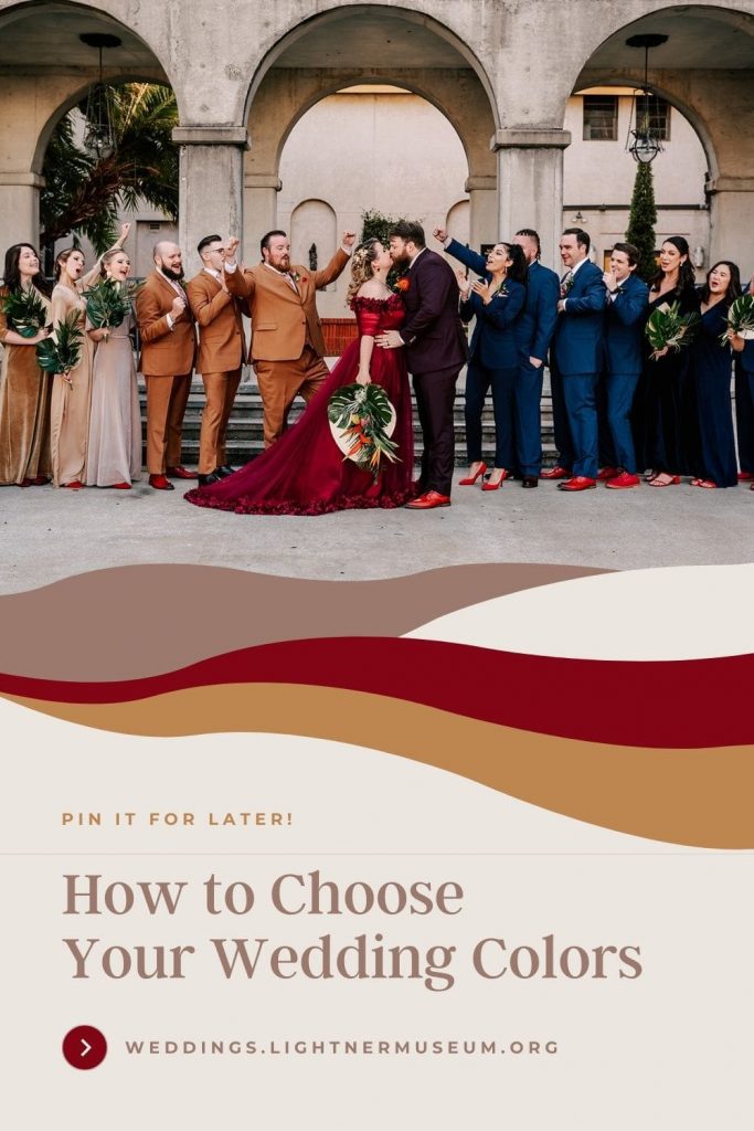 How to Choose Your Wedding Colors | Save to Pinterest