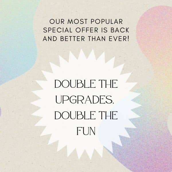Our most popular offer is back and better than ever!